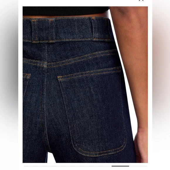 FRAME Denim High Rise Modern Pocket Jean in Rinse, Size 30. - Picture 4 of 15